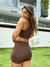 Short Bestie com bolso Marrom - Floss Biquinis e Fitness