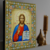 Ícone Cristo Pantocrator Russo