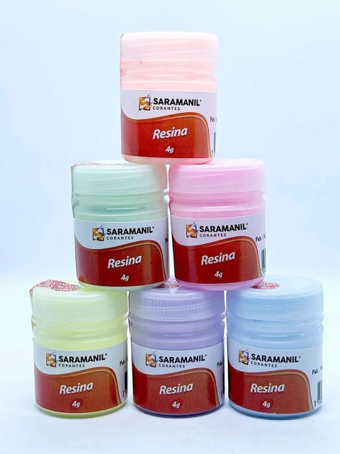 Corante para Resina em Pó Candy Color 4grs - Saramanil