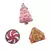 JIBBITZ PACK COM 3 - NATAL CROCS