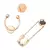 JIBBITZ PACK COM 3 - METAL CROCS
