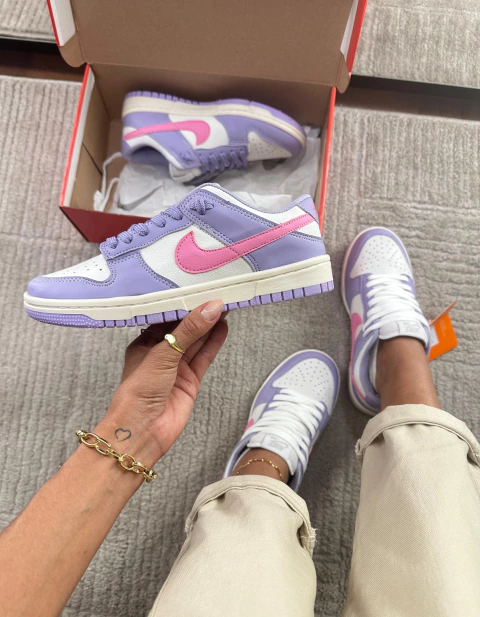DUNK LOW - LILÁS/ROSA
