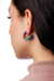 Brinco Sophie Prata Colorido - comprar online