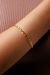 Bracelete Torcido Dourado - comprar online