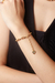 Pulseira Elos Celina Dourado - comprar online