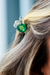 Piranha De Cabelo Flor Verde - comprar online