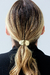 Elástico De Cabelo Martelado Dourado - comprar online