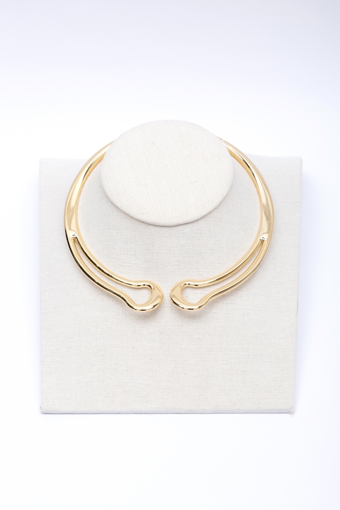 Choker Aro Cleo Dourado