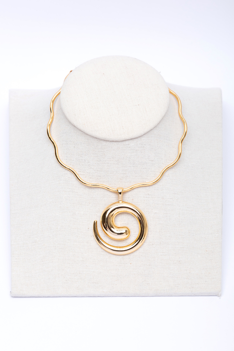 Choker Aro Anastácia Dourado