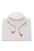 Choker Aro Bubble Dourado