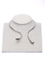 Choker Aro Bubble Prata