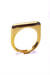 Anel Ajustável Minimal Dourado