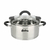 Cacerola Acero Inoxidable con Tapa Colador Hudson Induccion 24cm
