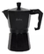 Cafetera Tipo Italiana de Aluminio Hudson 9 Pocillos Negra