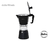 Cafetera Tipo Italiana de Aluminio Hudson 9 Pocillos Negra en internet