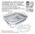 Imagen de Hermetico Vidrio Hudson Rect. 1520cc