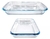 Asadera Hudson Rect Vidrio C/tapa 30 cm - BAZAR ACUARIO