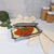 Asadera Hudson Rect Vidrio C/tapa 30 cm - comprar online
