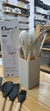 Set Utensilios Carol 12 pz Cuadrado Silicona Mango Madera en internet