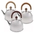 Pava Hudson Acero Inoxidable 1.5 Lt. Simil Madera - comprar online