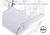 Secaplatos Escurridor Hudson "z" 2 Pisos Blanco - BAZAR ACUARIO