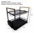 Secaplatos Escurridor Hudson 2 Pisos Negro Mango Madera - BAZAR ACUARIO
