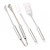 Set x3 Utensilios Bbq Acero Inox. Suka en internet