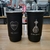 Vasos Negros de Aluminio - Modelos Fútbol