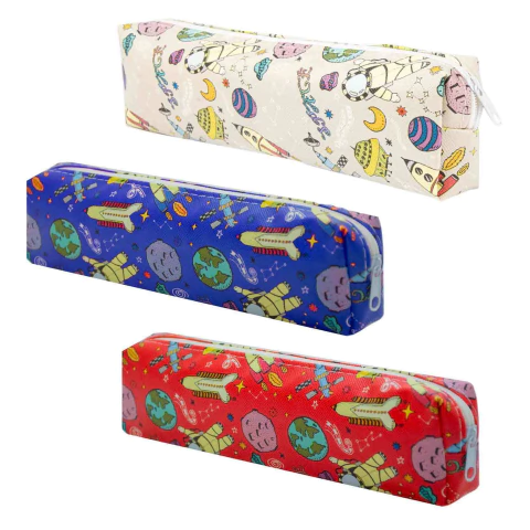 Cartuchera Escolar 1 Cierre Estampado Galaxia X 12 U. - comprar online