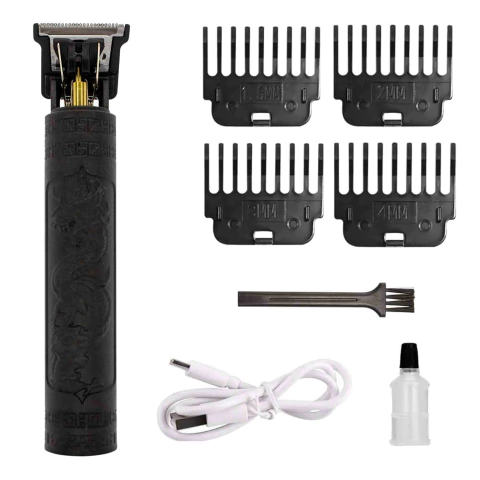 Máquina Corta Pelo Trimmer Recargable Usb Cuchillas Acero