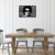 Cuadro Calado MDF FibroPlus Negro 3mm Gustavo Cerati 43x30 cm - Fierro 100% Argento
