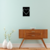 Cuadro Calado MDF FibroPlus Negro 3mm Corazon de Anzuelos 22x30 cm - Fierro 100% Argento