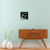 Cuadro Calado MDF FibroPlus Negro 3mm Tribal Trompeta 30x43 cm - Fierro 100% Argento