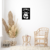 Cuadro Calado MDF FibroPlus Negro 3mm Gorila 30x43 cm - Fierro 100% Argento