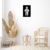 Cuadro Calado MDF FibroPlus Negro 3mm Figura Tribal Vikingo 30x43 cm - tienda online