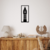 Cuadro Calado MDF FibroPlus Negro 3mm Monumento Big Ben 28x62 cm - tienda online