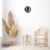 Relos De Pared 30Cm Madera MDF Fibroplus 3MM Negro - tienda online