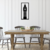 Imagen de Cuadro Calado MDF FibroPlus Negro 3mm Monumento Big Ben 28x62 cm