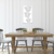 Imagen de Cuadro Calado MDF FibroPlus Blanco 3mm Mariposas 30x55 cm
