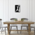Imagen de Cuadro Calado MDF FibroPlus Negro 3mm Pareja Tanguera 30x43 cm