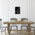 Imagen de Cuadro Calado MDF FibroPlus Negro 3mm Caballo 30x43 cm