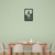 Cuadro Calado MDF FibroPlus Negro 3mm Retrato Formas 30x43 cm