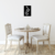 Imagen de Cuadro Calado MDF FibroPlus Negro 3mm -Hojas- 30x43 cm