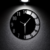 Reloj De Pared En Madera MDF Fibroplus Negro 30Cm en internet