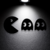 Cuadro Calado MDF FibroPlus Negro 3mm Pacman 3 Piezas 30x74 cm en internet