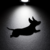 Cuadro Calado MDF FibroPlus Negro 3mm Perrito Salchicha figura 45x30 cm - Fierro 100% Argento