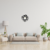 Imagen de Reloj De Pared 30Cm Peluqueria Fibroplus 3MM Negro