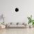 Reloj De Pared En Madera MDF Fibroplus Negro 30Cm - Fierro 100% Argento