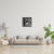 Cuadro Calado MDF FibroPlus Negro 3mm Mujer con Sombrero 45x45cm - tienda online