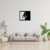 Cuadro Calado MDF FibroPlus Negro 3mm Caballo 43x37 cm - tienda online